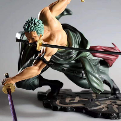 One Piece Banpresto Anime Roronoa Zoro Standing Ver. PVC Action Figure Collection Model Toys Kids Gifts 10CM