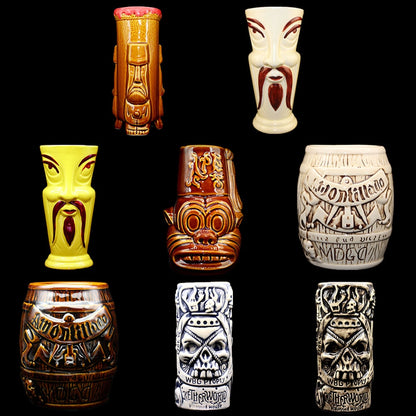 Wacky Assortment of Tiki Bar Mugs