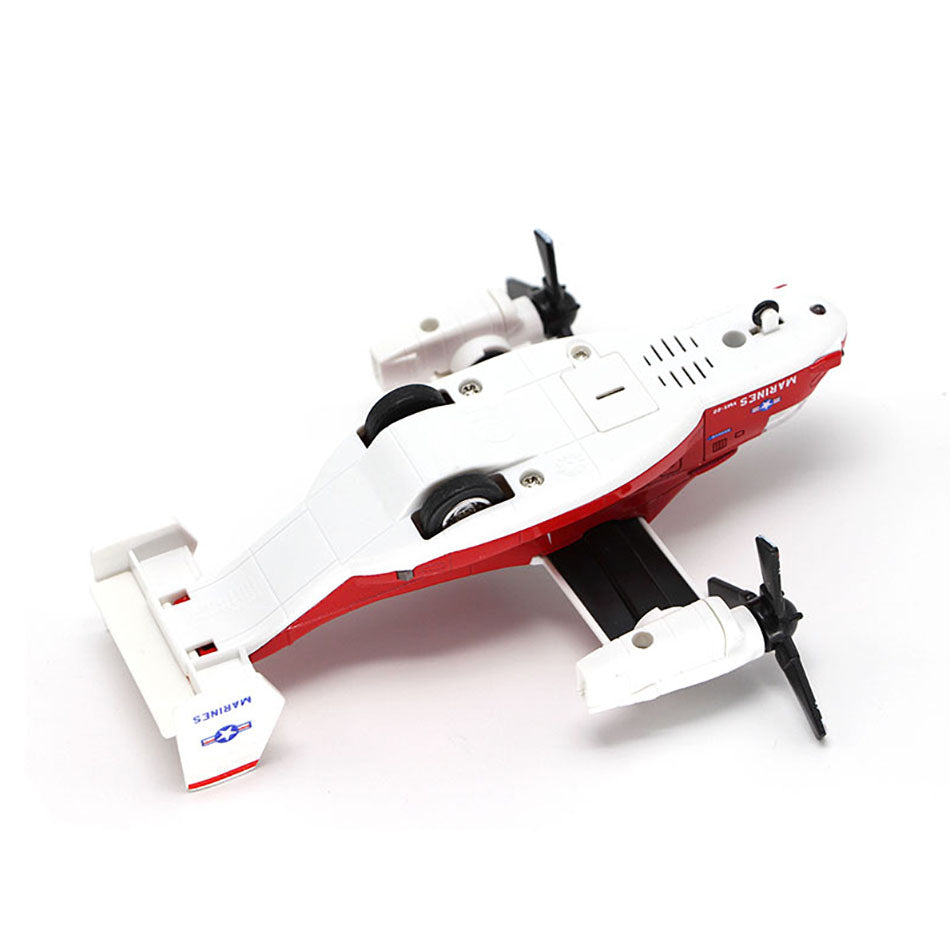 Mini Aircraft Toy Model Osprey Transporter Simulation Track Toys Plane Outdoor Airliner Toys For Children Birthday Xmas Gift