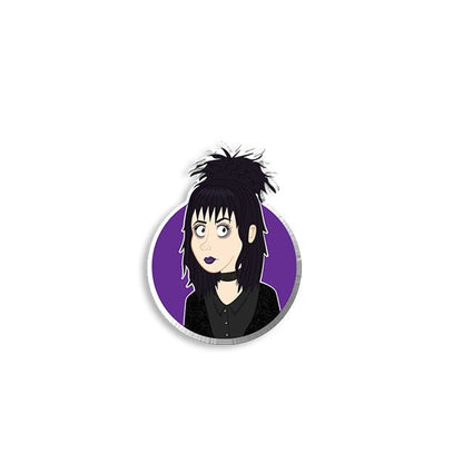 Beetlejuice Characters Handcrafted Epoxy Acrylic Lapel Pins