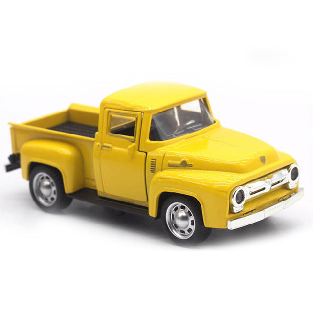 Pickups Truck Model 1:32 Scale Pull Back Alloy Diecast &amp; Toys Vehicle Christmas Collection Gift Toy Car For Boys Children Y110