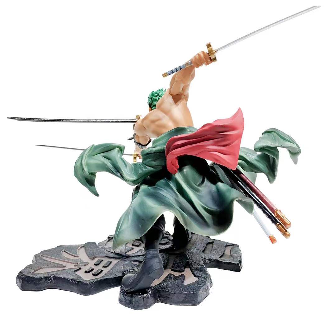 One Piece Banpresto Anime Roronoa Zoro Standing Ver. PVC Action Figure Collection Model Toys Kids Gifts 10CM