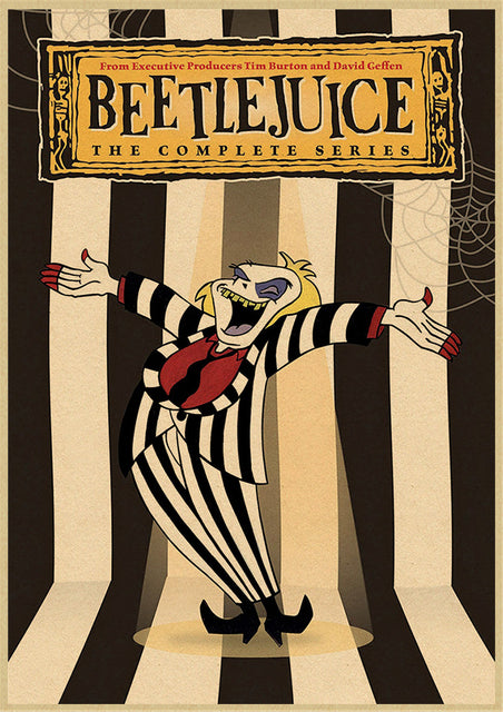 Beetlejuice Craft Paper Posters