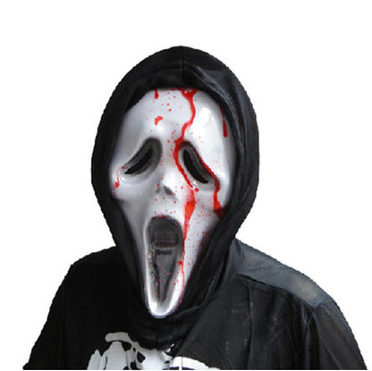 Horror Mask Death Is Coming Scream Mask Halloween Ghost Festival Ghost Face Mask