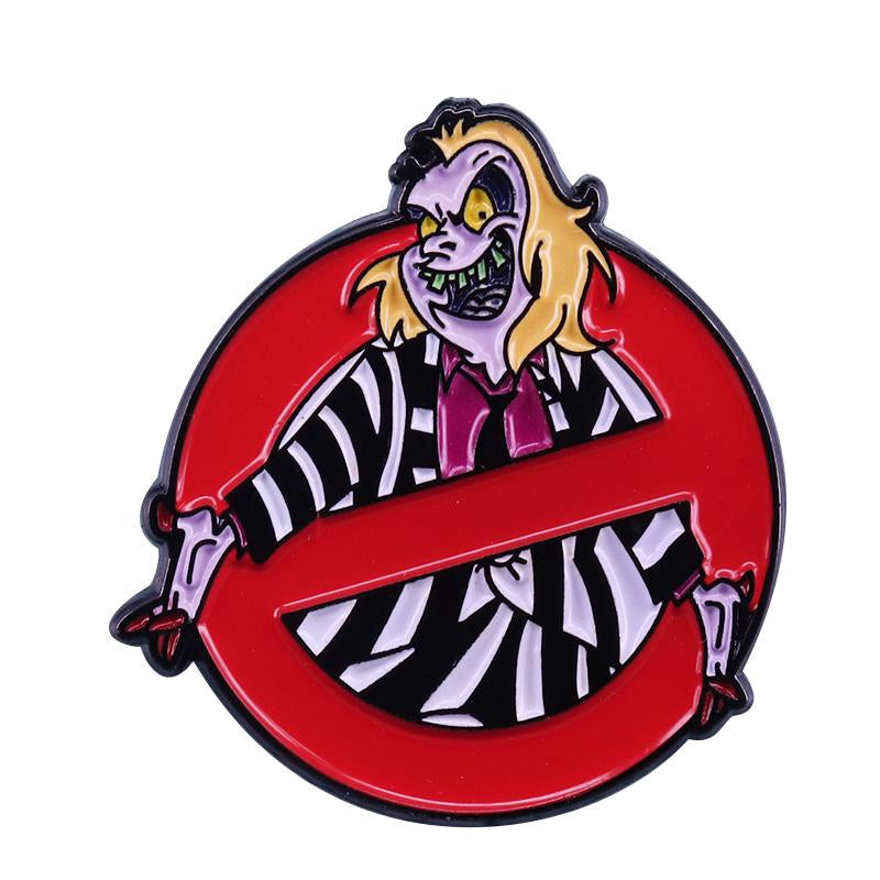 Beetlejuice Enamel Pins