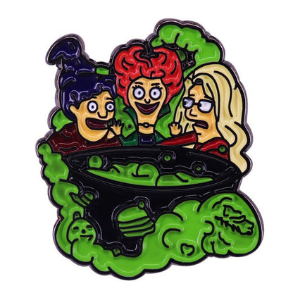 Hocus Pocus Enamel Pins