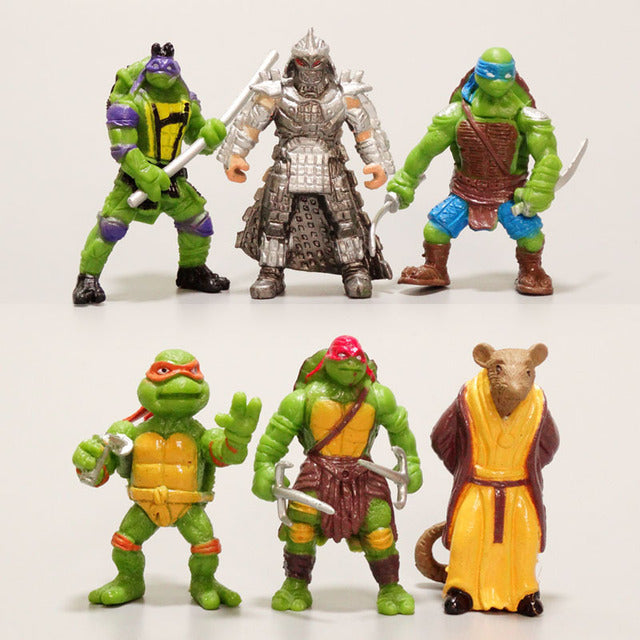 6CM Teenage Mutant Ninja Turtles Toys