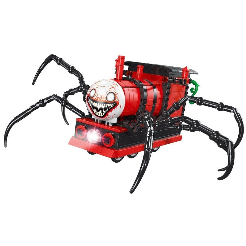 Horror Spider Train Building Blocks