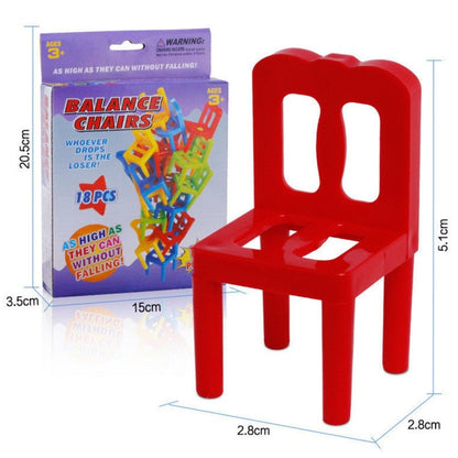 Balance Chairs Stacking Board Game