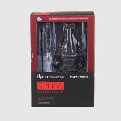 Red Pyramid Thing/Head Humanoid Monster Action Figure