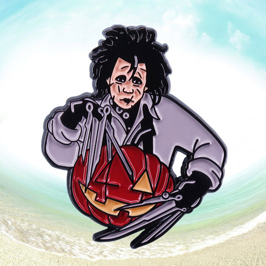 Edward Scissorhands Enamel Pin