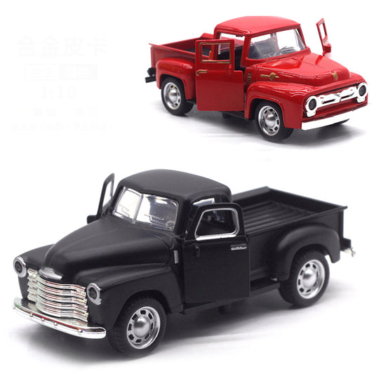 Pickups Truck Model 1:32 Scale Pull Back Alloy Diecast &amp; Toys Vehicle Christmas Collection Gift Toy Car For Boys Children Y110