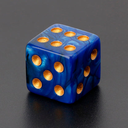 10pcs 15mm Multicolor Acrylic Cube Dice Beads Six Sides Portable Table Games Toy