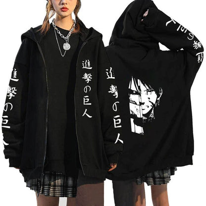 Attack On Titan Zip Hoodies