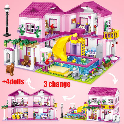 Friends Summer House Building Blocks Set