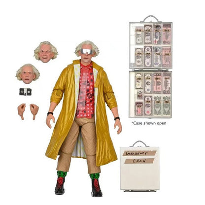 Back To The Future Action Figure Dr.Emmett Brown The Thing Ultimate Macready Soldier Set DIY Anime Decor Collectile Gift