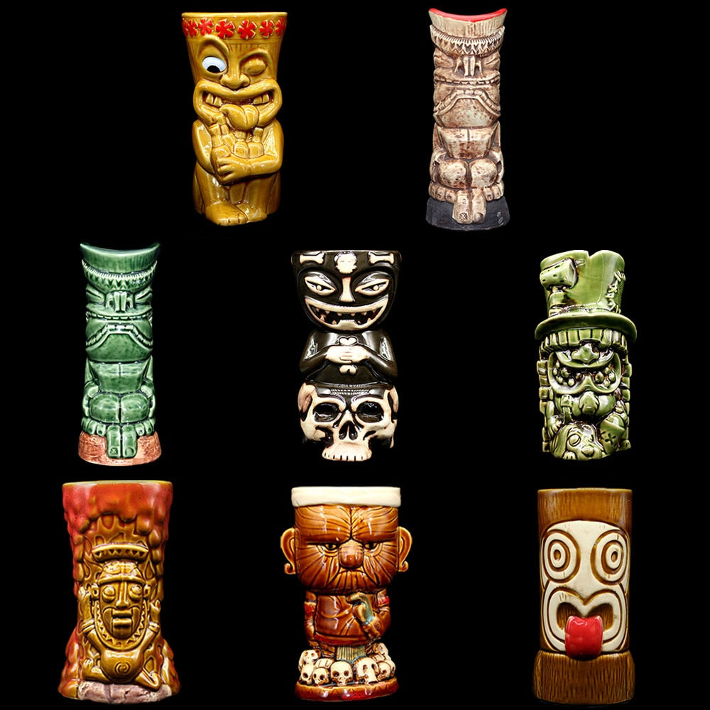 Wacky Assortment of Tiki Bar Mugs