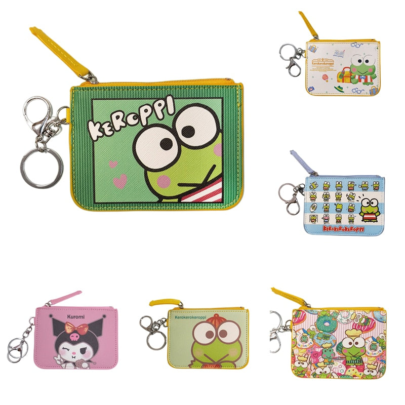 Keroppi Coin Bags and Card Holders