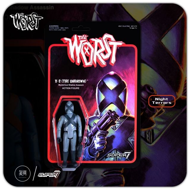 Super7 The Worst Batula Robot Reaper X-2 Gas Phantom Action Figures