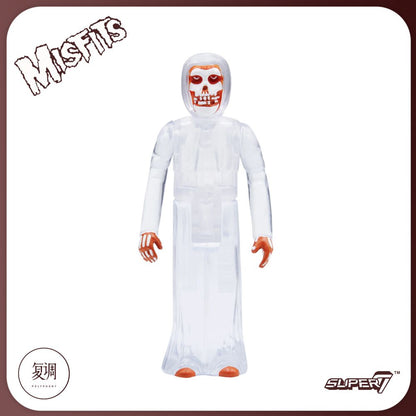 Super7 The Misfits Transparent The Fiend Skeleton Action Figure