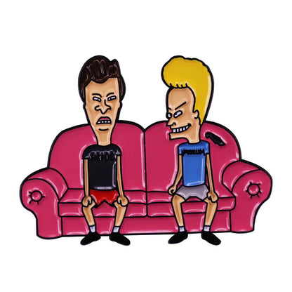 Beavis And Butthead Enamel Pin