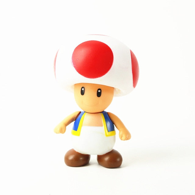 Super Mario Bros Characters Action Figure Dolls