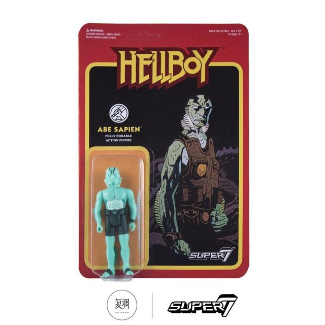 Super 7 Hellboy movies and tv Action Figures 3.75inch Collectible figurines Halloween Gift Toys for children