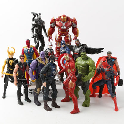 Marvel Avengers 3 Infinity War Movie Action Figures Captain America Ironman Hulk Thor