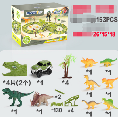 Dinosaur Tracks Railway Toy Set