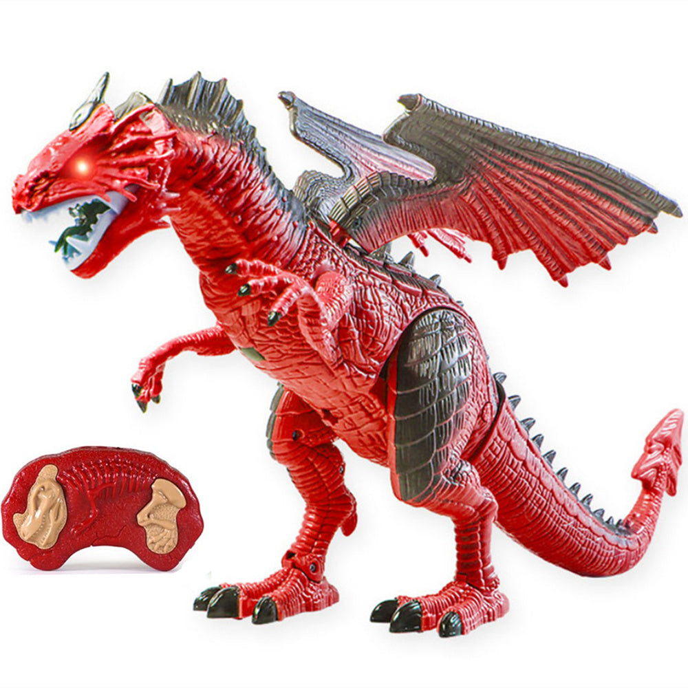 Big Dragon Fire Breathing Electric Remote Control Toy