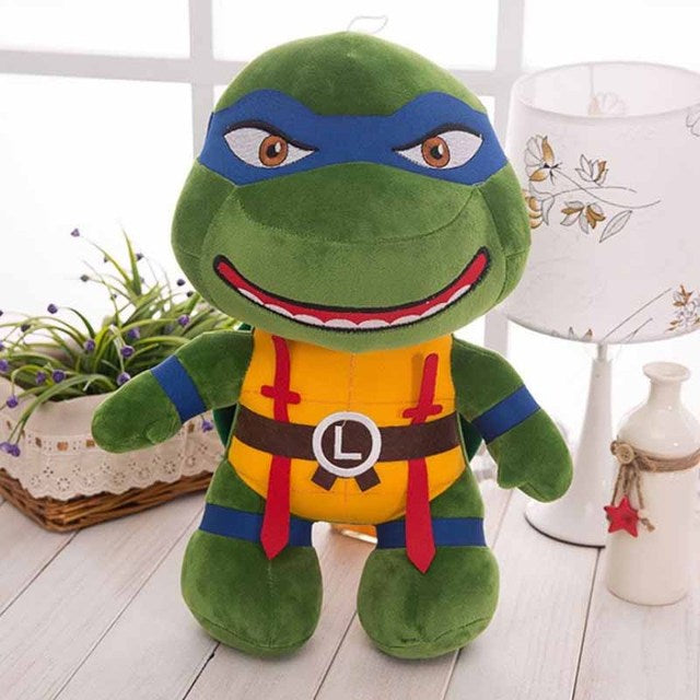 25CM Plush Toys Teenage Mutant Ninja Turtles Action Figure Cartoon Toys For Children Anime Figure Doll Birthday Gifts