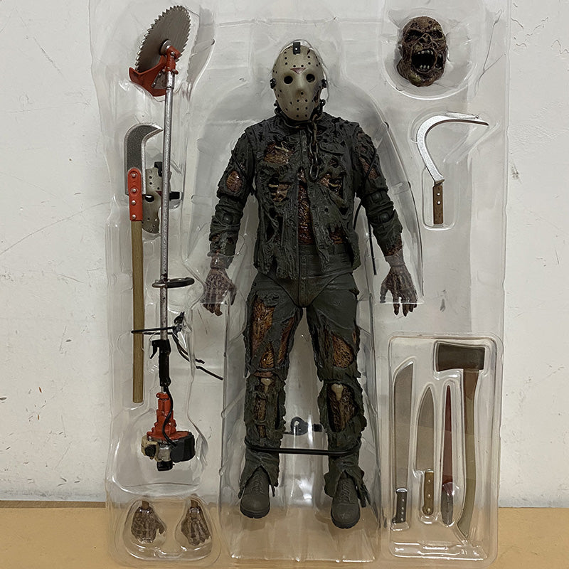 Michael Myers Action Figure Original Ultimate Jason Voorhees Figure Halloween PVC Toy Christmas Halloween Gift