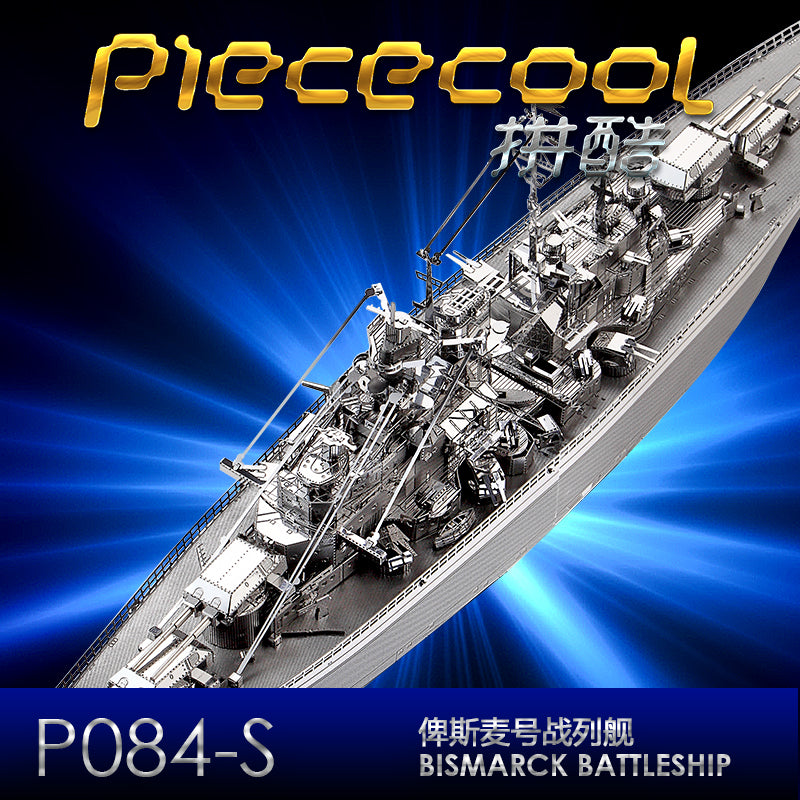 Bismarck Battleship Metal Model Kit