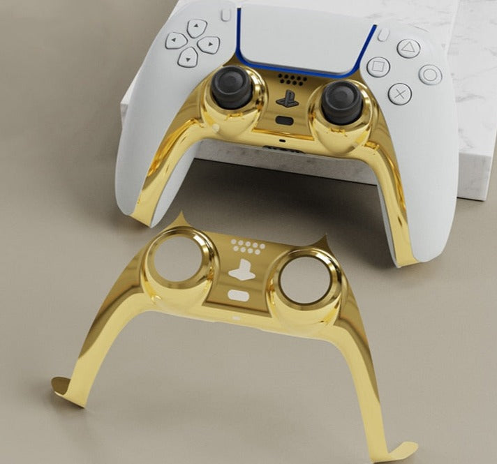 Metallic Coated Replacement Panel for PS5 Controller