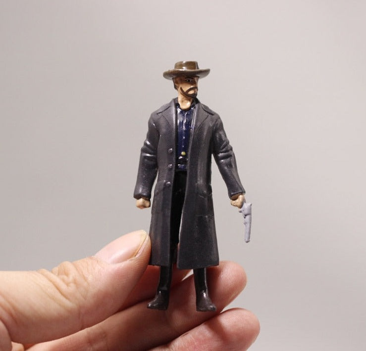 Western Lone Gunman Cowboy Figurine