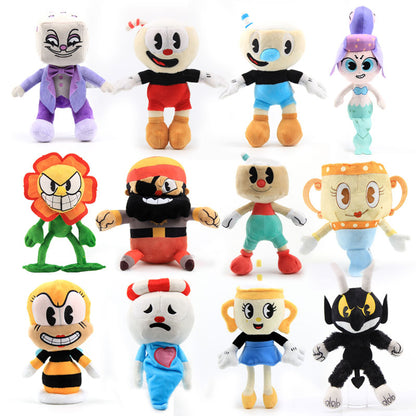 Cuphead Plush Dolls