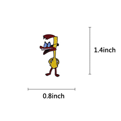 Duckman Enamel Pin