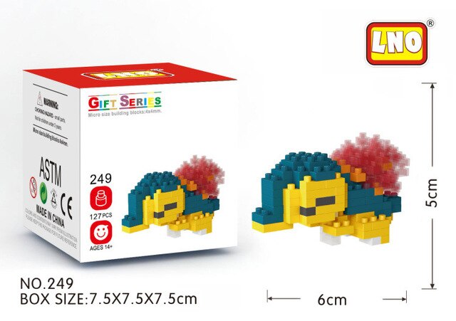 Pokemon Character Building Blocks