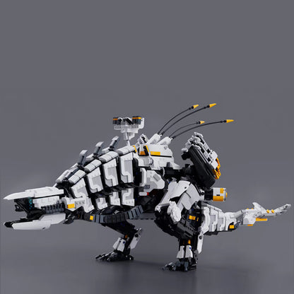 Block Game Horizon Zero Dawned Thunder Jaw Mechanical Monster Action Dragon Dinosaur Toy