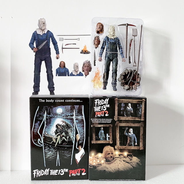 Michael Myers Action Figure Original Ultimate Jason Voorhees Figure Halloween PVC Toy Christmas Halloween Gift