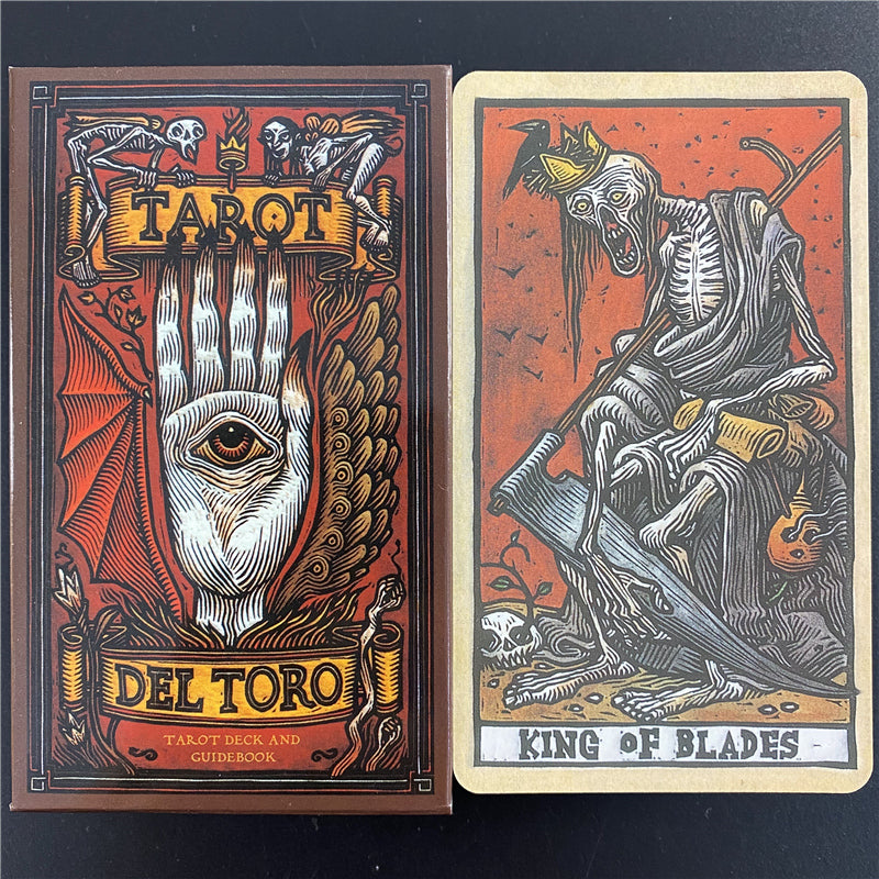 High Quality Del Toro Tarot Deck Cards Family Holiday Party Playing Cards Deck Tarot Card Board Games