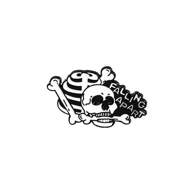 Skully Cursed Enamel Pins