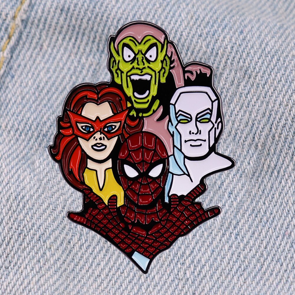 Spider Man Enamel Pin