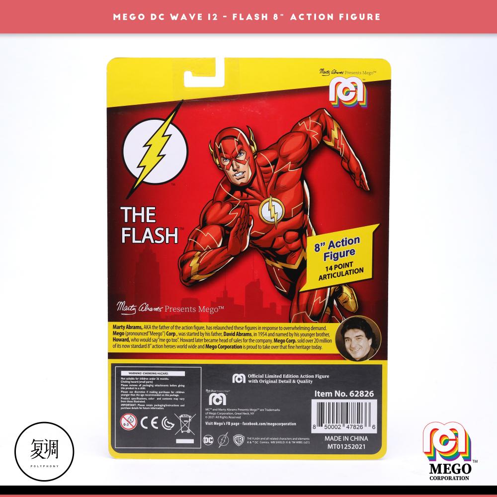 Mego DC Comics The Flash Action Figure