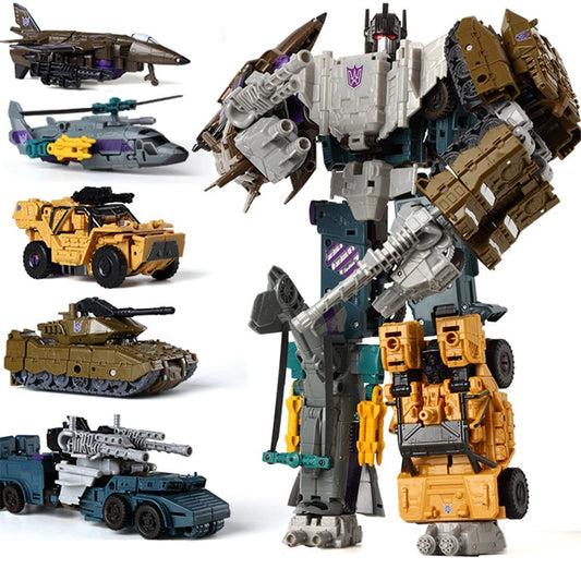 Transform 5 in 1 Combiners Bruticus Action Figure Toy
