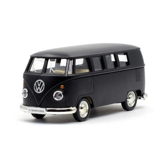 VW T1 Transporter Classical Bus Pull Back Model Car