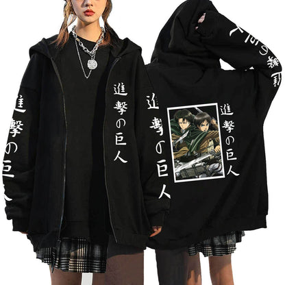 Attack On Titan Zip Hoodies