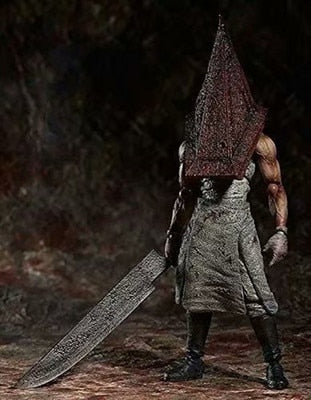 Red Pyramid Thing/Head Humanoid Monster Action Figure