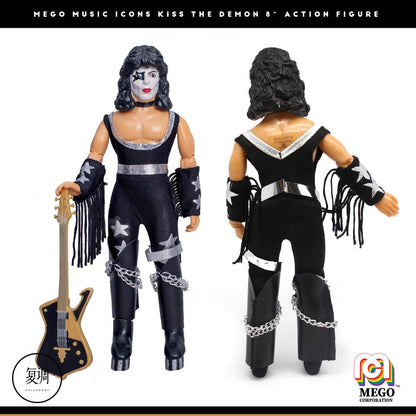 Mego Kiss Band The Demon Rock Band Action Figure