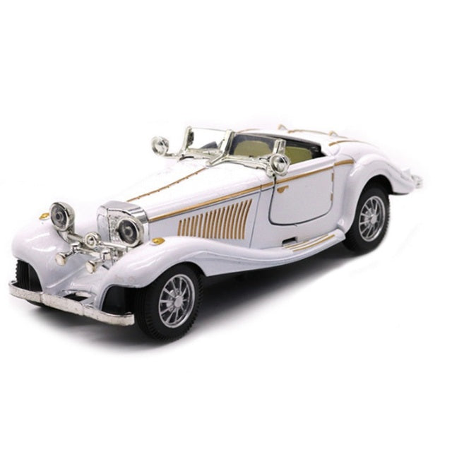 Bobora  Alloy Classic Cars Children&#39;s Car Ornaments Vintage Car Model